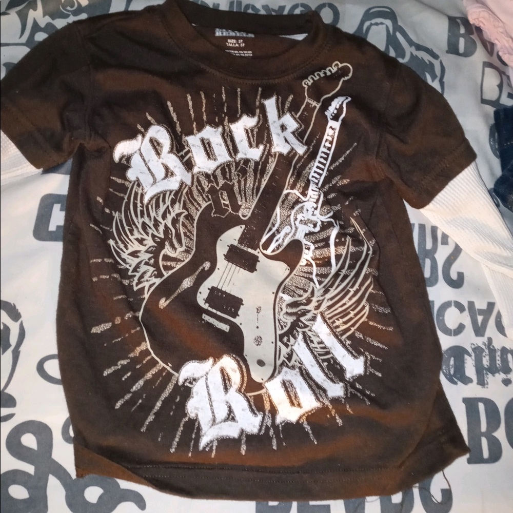 Little boys rebels shirt